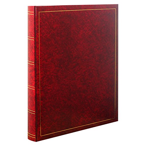 Album Photo Jumbo Rouge 40 pages adhésives