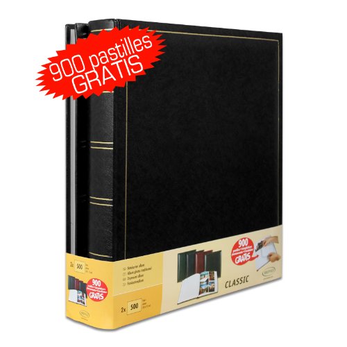 Lot de 2 albums traditionnels jumbo 100 pages p...