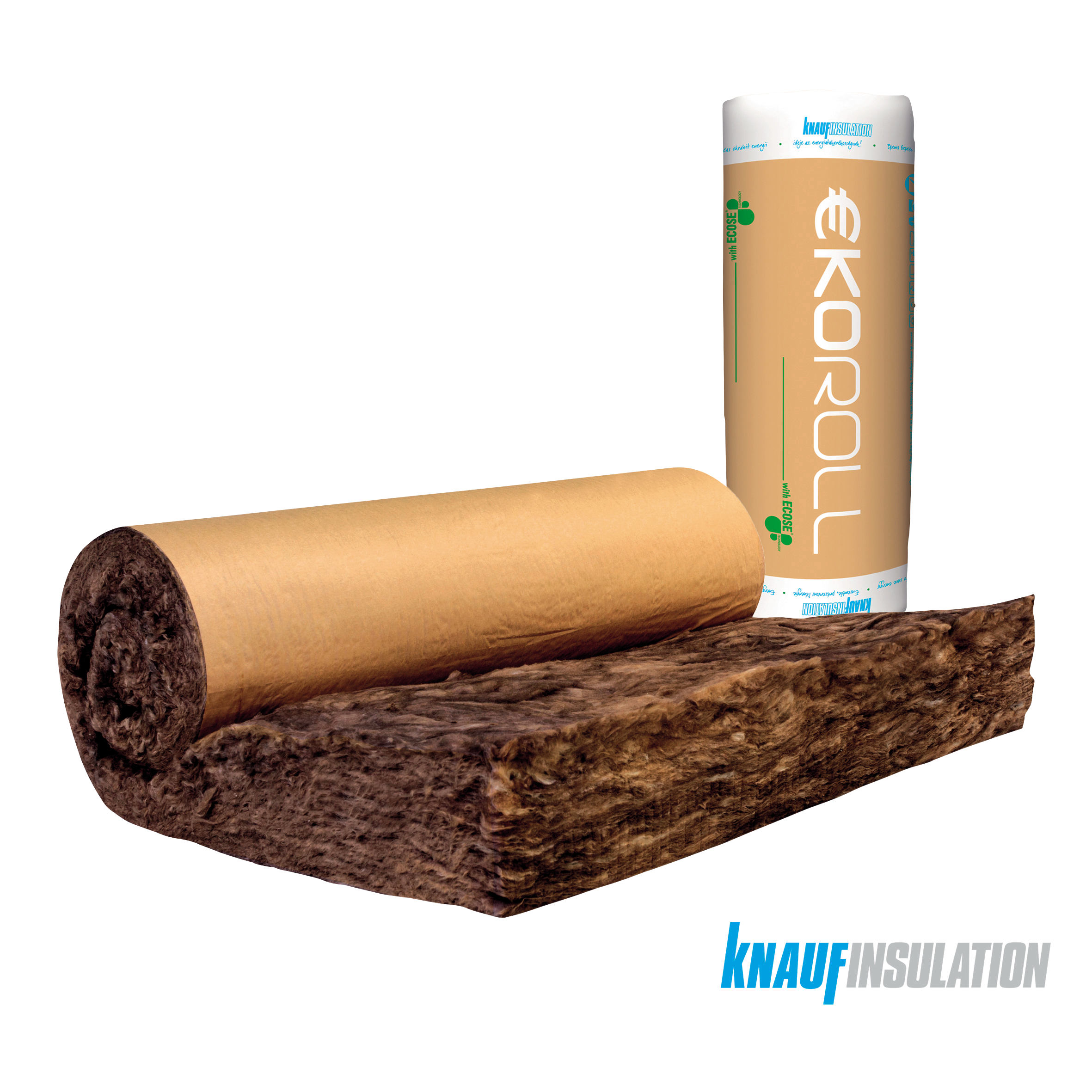  ROULEAU DE LAINE DE VERRE "EKOROLL 040 KRAFT 200 MM" code EAN 5413031003783 