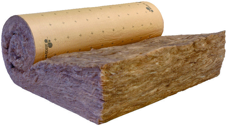 ROULEAU DE LAINE DE VERRE REVÊTUE “COMBLE 040”