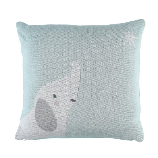 Noukie's Coussin - Jacquard Bio Anna & Milo Vert Clair  code EAN 5413042294521 