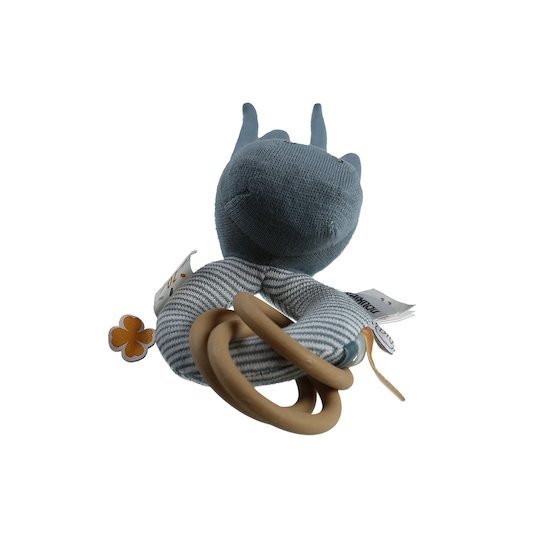  Noukie's Anneau-hochet coton bio Paco Les Iconiques Bleu  code EAN 5413042363968 