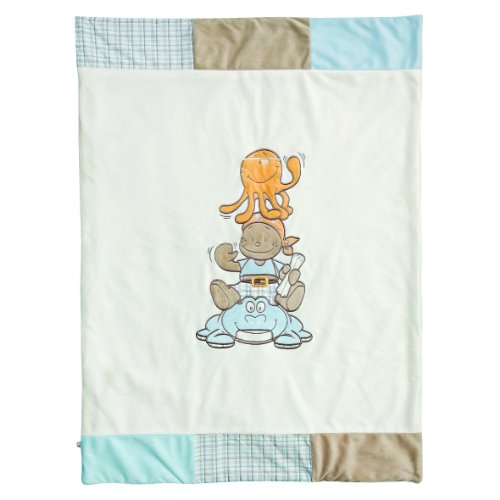 Noukies - Edredon Bill et Bono - 75x100 cm 100x...