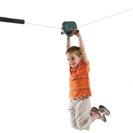 Tyrolienne Para vert