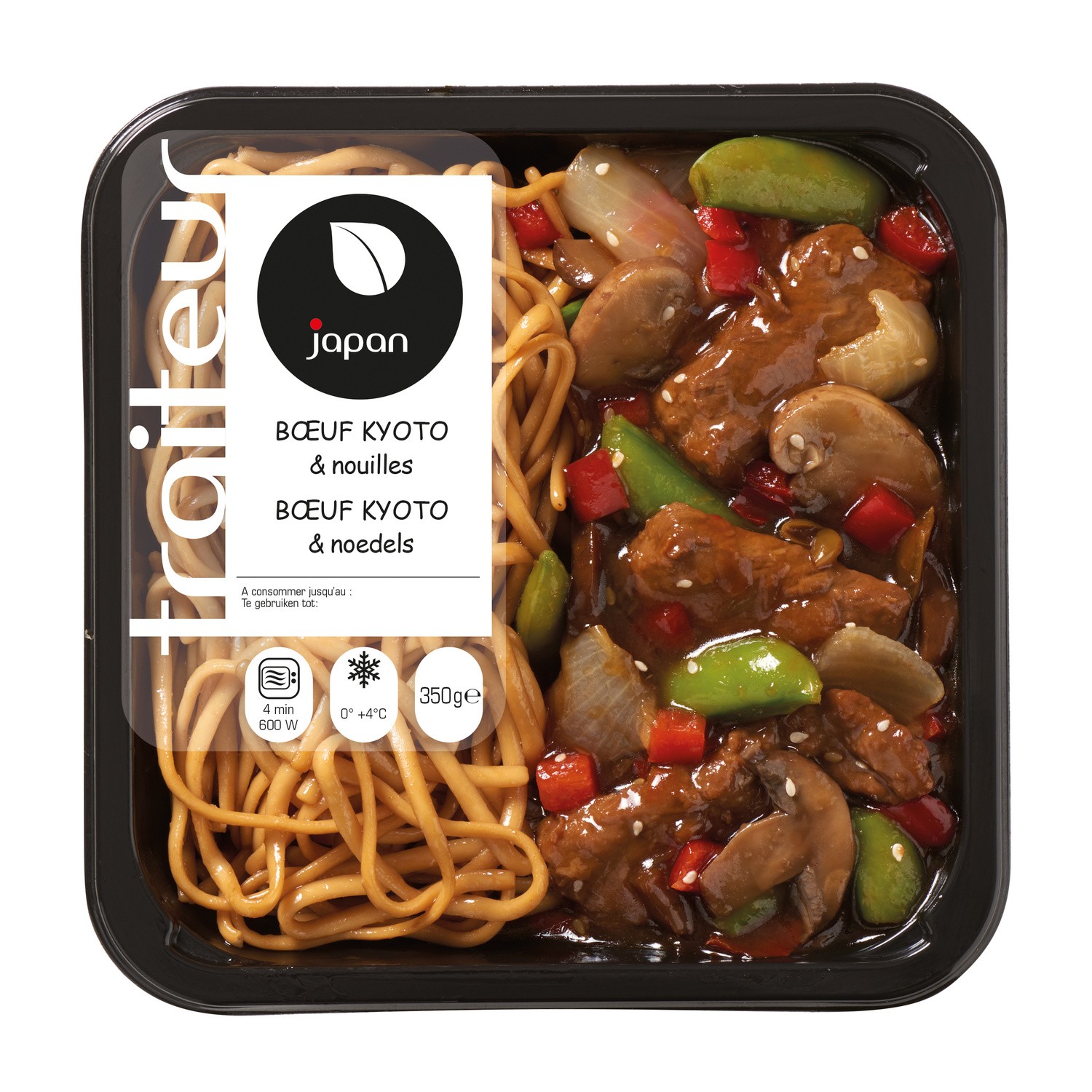 Plat préparé Japonais Bœuf Kyoto et Nouilles ISALI