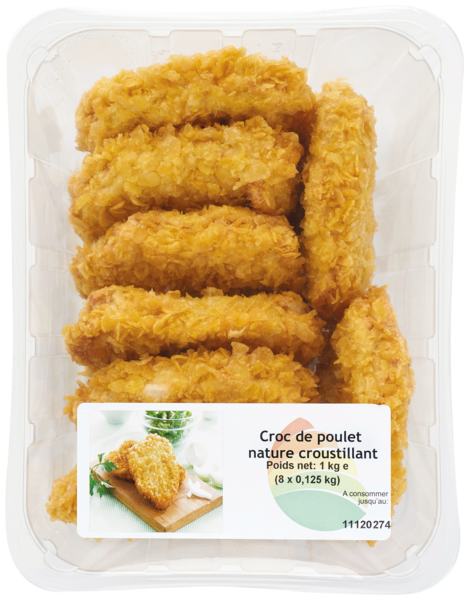  CROC DE POULET NATURE CROUSTILLANT code EAN 5413458065043 