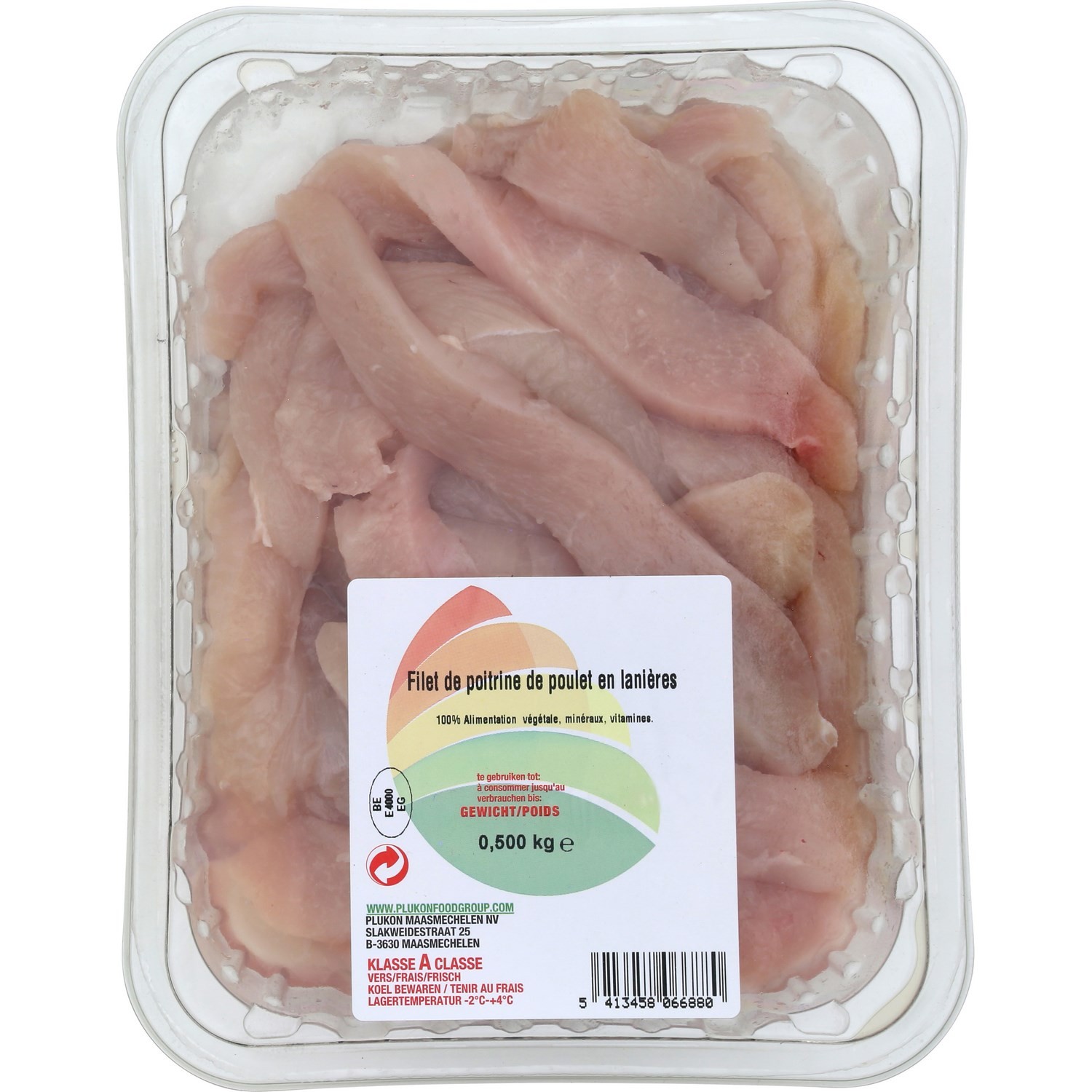 Filets de poulet en lanières 