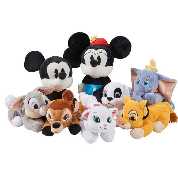 Disney Mickey et Minnie rétro 45 cm