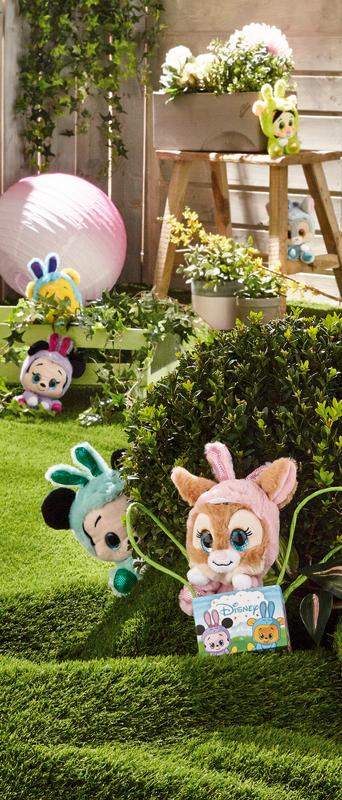 PELUCHE GLITSIES PÂQUES 15 CM Disney