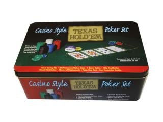 G?n?rique Coffret Poker Casino Style - TEXAS HOLD'EM 5414117130263 (5414117130263)