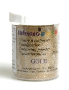 Poudre relief à embosser - Gold - Artémio