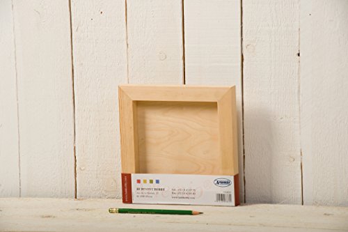 Cadre châssis - Carré - 20 cm - Bois - Artémio
