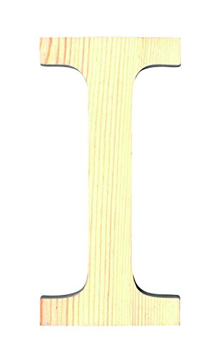 11,5 cm bois lettre i en majuscules, de couleur...