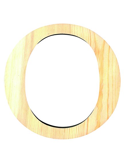 19 cm en bois avec lettre o en majuscules, de c...