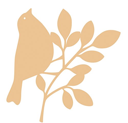 Oiseau épais 2 mm bois découpé petit modèle