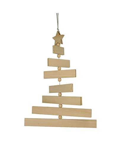 14002222 sapin à suspendre à décorer bois 29 x ...