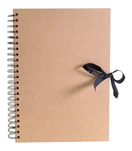 Album à spirales pour scrapbooking, papier kraf...