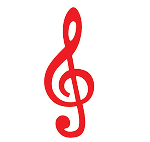 Clef de sol pour happycut, découpé à la machine