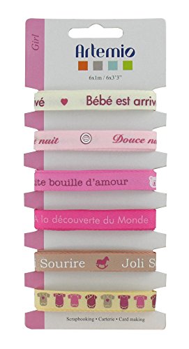 Ruban girl assortiment 6 x 1 m