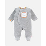 NOUKIE 'S Babou & Kendi Pyjama babou velours gris 6 mois code EAN 5414220127914 