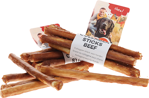 5 STICKS BŒUF À MÂCHER 
POUR CHIEN