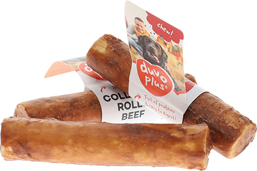 BÂTON AU COLLAGÈNE AU BŒUF À MÂCHER POUR CHIEN ...