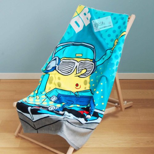 Bob l'éponge BOB L'EPONGE - Drap de bain - Serviette- 150 x 75 cm code EAN 5414629121162 