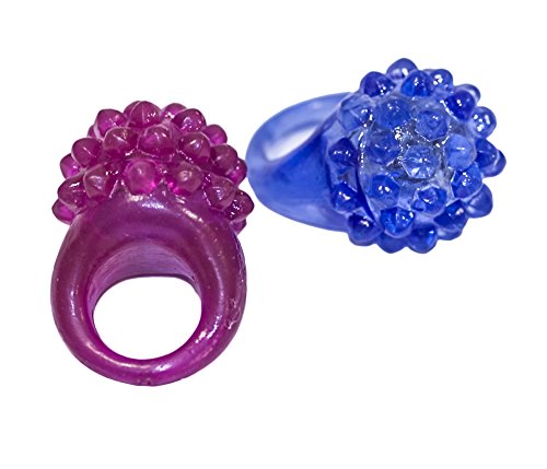 Lot 6 bagues lumineuses fille