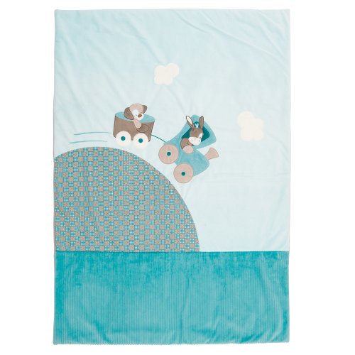 NATTOU - Couverture 120 x 85 cm Gaston & Cyril