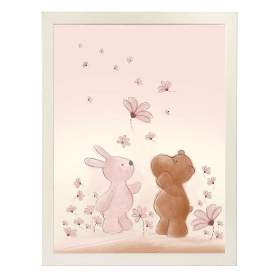  Nattou Poster avec cadre Alice et Pomme Susie Et Bonnie 40x30 cm code EAN 5414673508551 