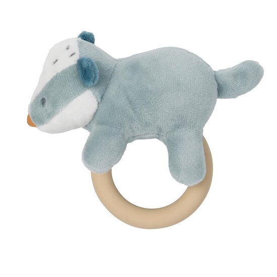  Nattou Hochet Felix le blaireau Felix et Leo Bleu  code EAN 5414673595179 