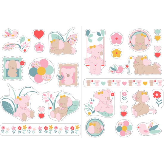  Nattou Autocollants décoratifs Iris Et Lali  code EAN 5414673631365 