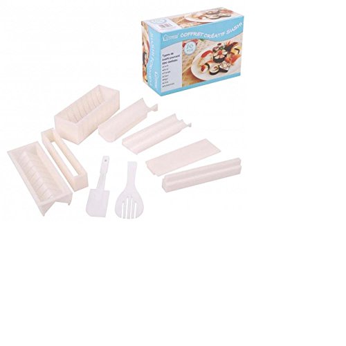 Coffret Set Cuisine Asiatique Kit Pour Sushi 10...
