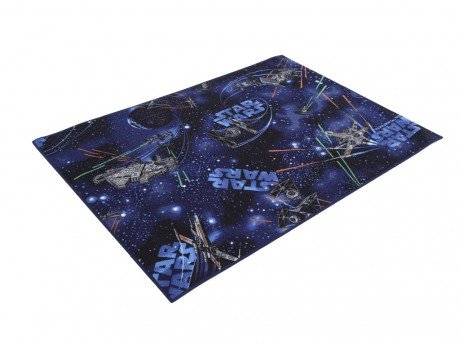 Associated Weavers  625501 Star Wars Tapis Bleu...
