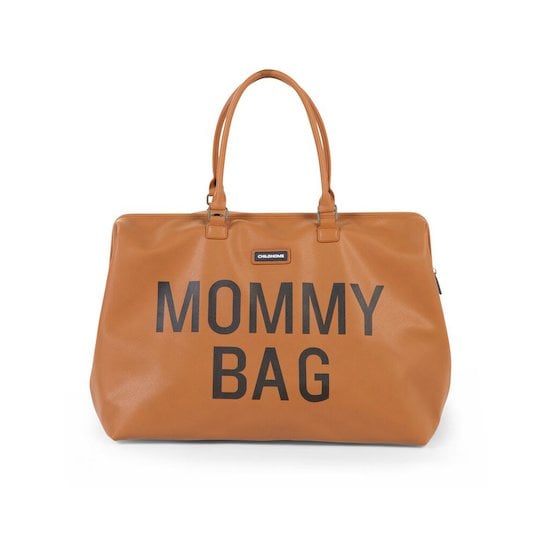 Childhome Sac à langer Mommy Bag Cuir brun  code EAN 5420007155834 