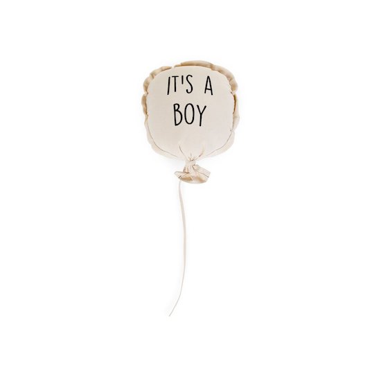 Childhome Ballon décoratif en toile It's a boy 5420007159733 Childhome Ballon décoratif en toile It's a boy 5420007159733