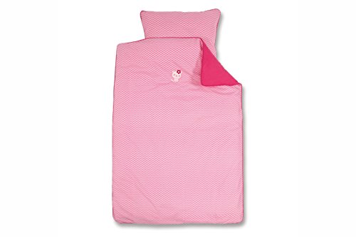 Housse de lit akimi fuchsia 100 x 140 cm