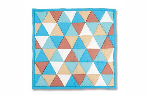 Tapis de parc patchwork badgi artic 100 x 100 cm