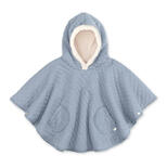 BEMINI Poncho de voyage 9-36 mois - Jersey - Bleu gris code EAN 5420010716121 