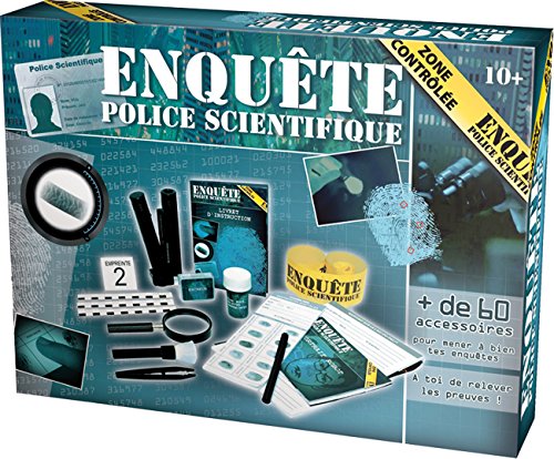 Enquete police scientifique - kit de jeu scient...