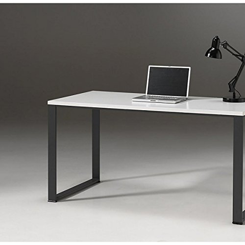 Nibu1514 nixon bureau bois blanc 150 x 74 x 70 cm