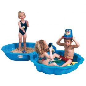 Bac à sable - forme coquille