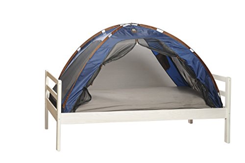 Tente de lit bleu (pour enfants)