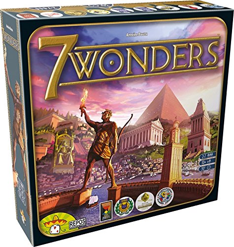 Asmodee - SEVFR01 - Jeu de Strategie - 7 Wonders