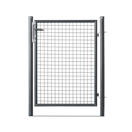 EASY CLOTURE Portillon grillagé en acier galvan...