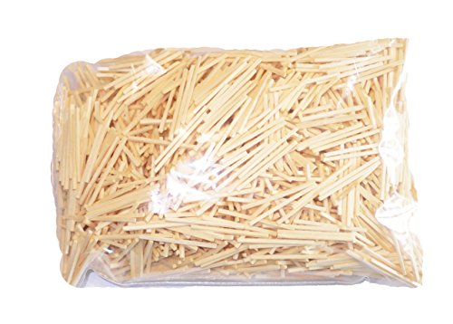 FEIHOFF sarl bricolage - batons en bois - 45/2/2 mm - ca.200gr - ca.2000 pièces - (1 x 1 sachet) code EAN 5450021007154 