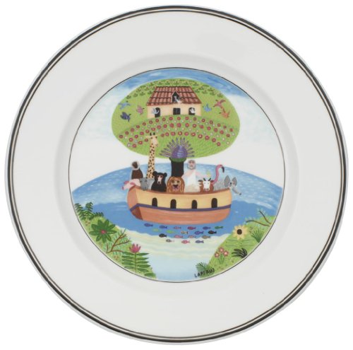 Design naif 21 cm salad plate, noah's ark