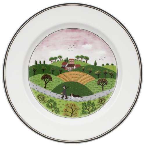 Design naif 21 cm salad plate, huntsman