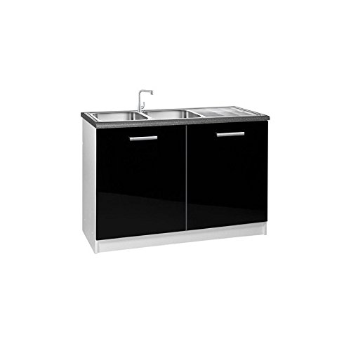 Meuble de cuisine bas sous-evier 120 cm TARA no...