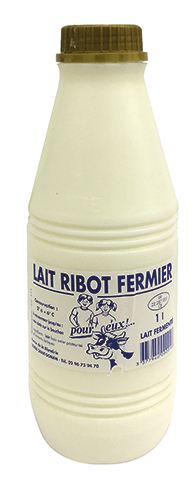 FERME DE LA BLANDIRIE LAIT RIBOT FERMIER code EAN 5455465 
